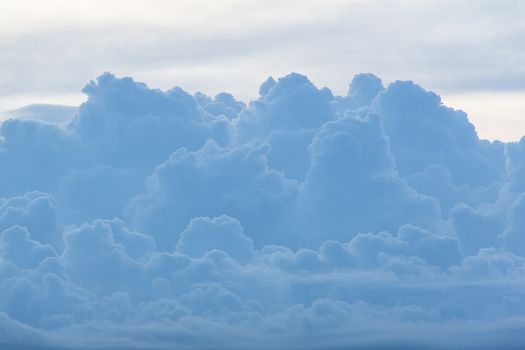 blue cloud at evening , background