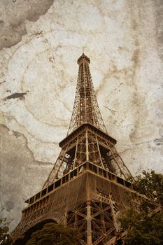 Eiffel Tower in Paris. France