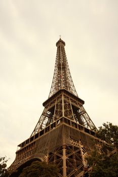Eiffel Tower in Paris. France