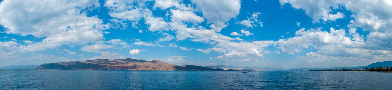 The Erhai Lake, Dali, Yunnan province, South China