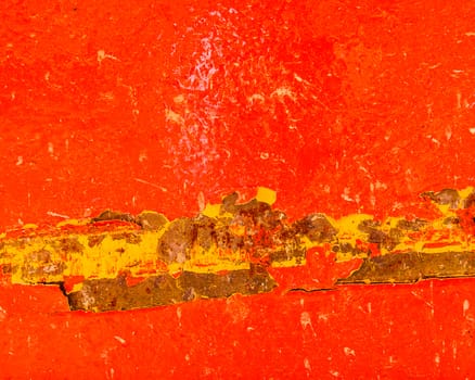 Red rusty metal sheet backgound