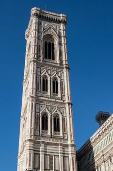Giotto's Campanile, Florence Cathedral, Piazza del Duomo.