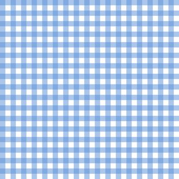 Seamless blue and white tablecloth pattern in square shape