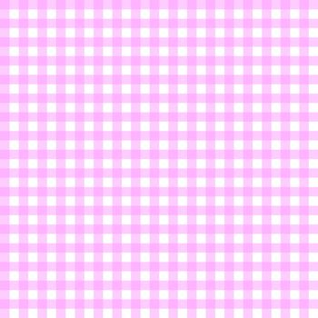 Seamless pink and white tablecloth pattern in square shape