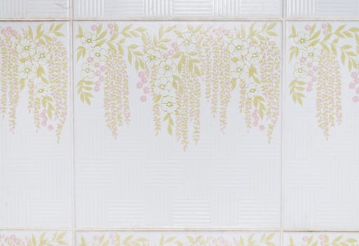 Flower Tiles Texture/ Background