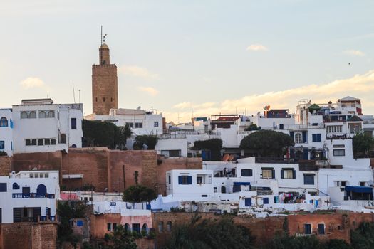 Cityscape of rabat in morocco