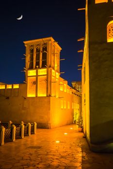 Arab Street in the old part of Dubai, UAE