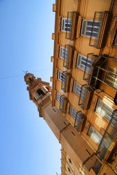 Historic Architecture in the center of Valencia, Spain.