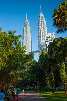 Petronas Twin Towers in Malaysia