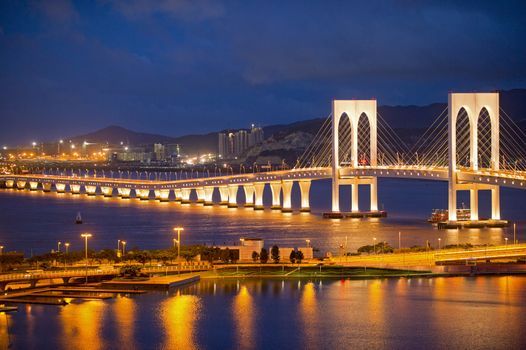 Sai Van bridge in Macau