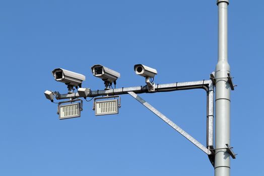 Detail of the cameras - control over all soul