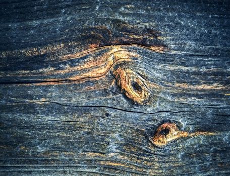 background or texture aged blue wood board