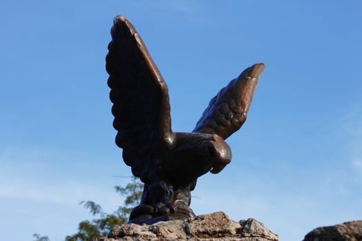 The Eagle. Pyatigorsk Emblem. Northern Caucasus landmarks