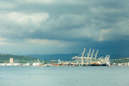 Commercial port and logistics services in the only Slovenian port in Koper, Slovenia, Europe.