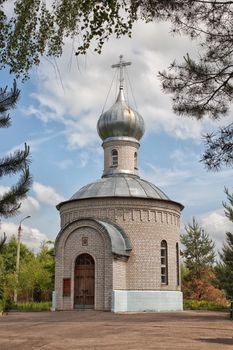 The funeral Temple - a chapel in the Smolensk region Russia