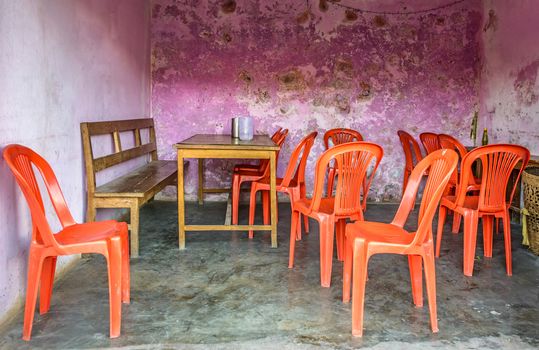 Small restaurant in Nepal