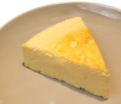 cheesecake on the plate 