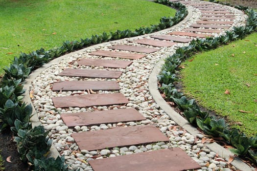 Garden Stone Path