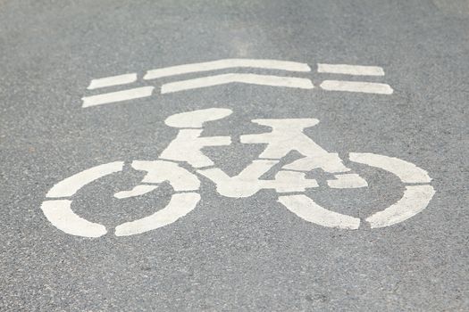 Bicycle Road Sign
