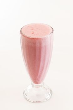 strawberry milk cocktail