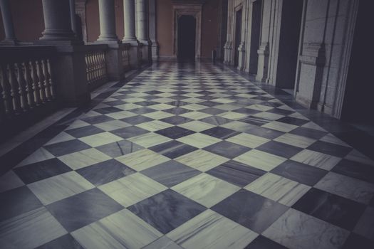 Indoor palace, Alcazar de Toledo, Spain