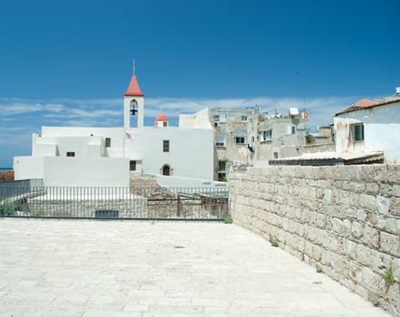 Greek orthodox church of st John in  Akko (Acre), Israel