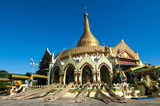 Kaba Aye Pagoda in Rangoon, Myanmar