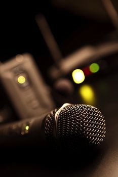 professional radio microphone 