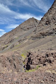 Atlas mountains in Morocco