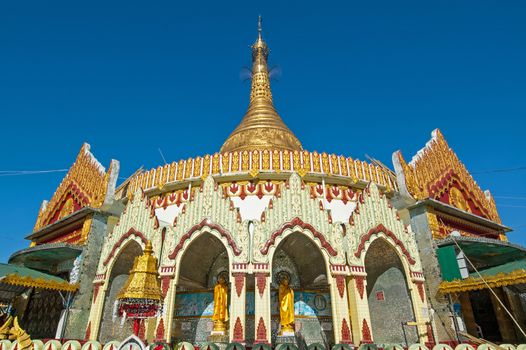 Kaba Aye Pagoda in Rangoon, Myanmar