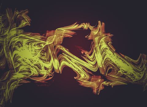 Fire , Creative design background, fractal styles with color design