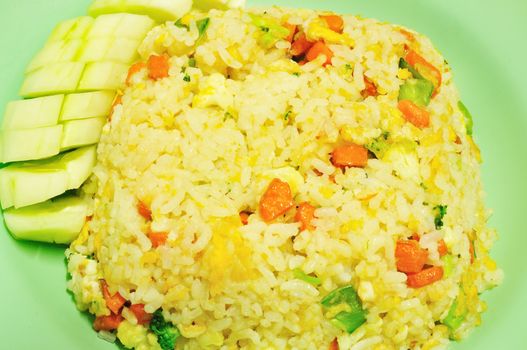 Fried rice thai style for use as web element