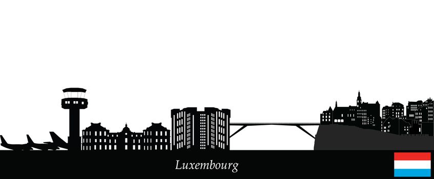 luxembourg skyline