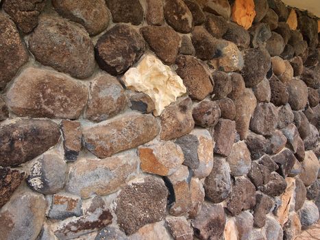 Stone wall texture made rocks from nature
