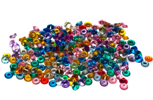   Colored Crystal Rhinestones                              