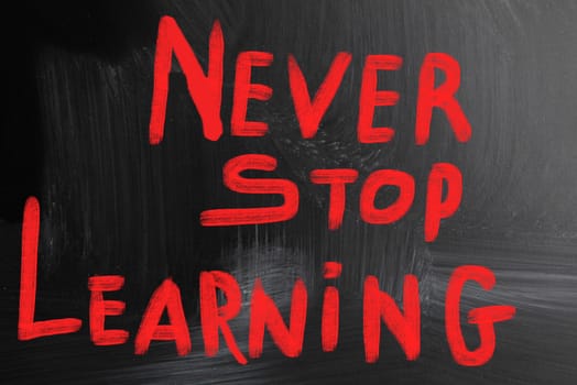 never stop learning