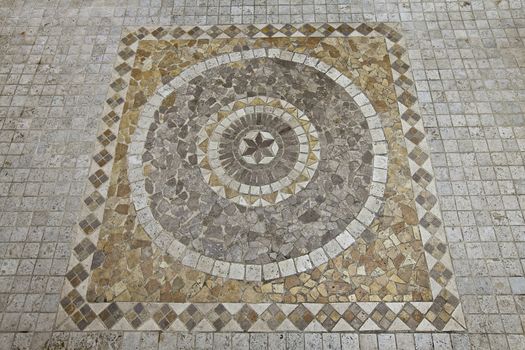 Decorative mosaic, design