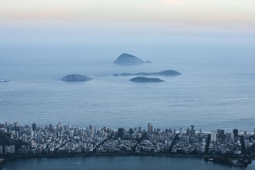 Ipanema, Rio de Janeiro, view from Corcovado