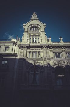 Bank, Image of the city of Madrid, its characteristic architecture