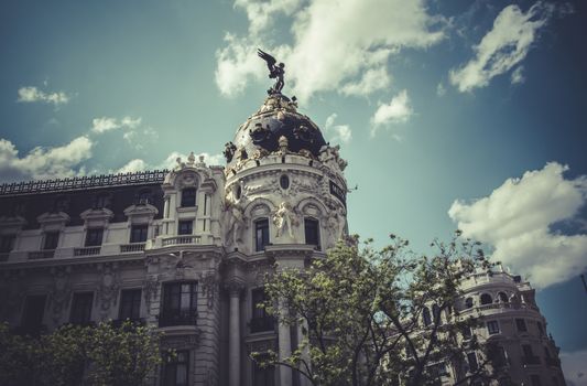 Metropolis, Image of the city of Madrid, its characteristic architecture