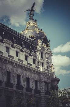 Bank, Image of the city of Madrid, its characteristic architecture