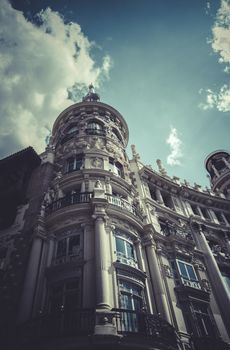 Bank, Image of the city of Madrid, its characteristic architecture