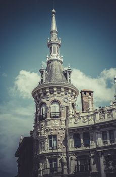 Bank, Image of the city of Madrid, its characteristic architecture