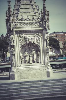 Cristobal colon, Image of the city of Madrid, its characteristic architecture