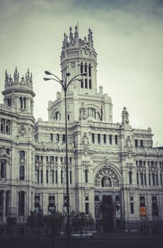 Gran via, Image of the city of Madrid, its characteristic architecture