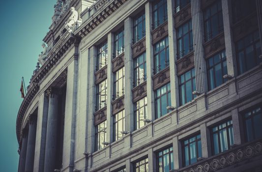 Bank, Image of the city of Madrid, its characteristic architecture