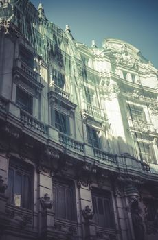 building on reforms, Image of the city of Madrid, its characteristic architecture