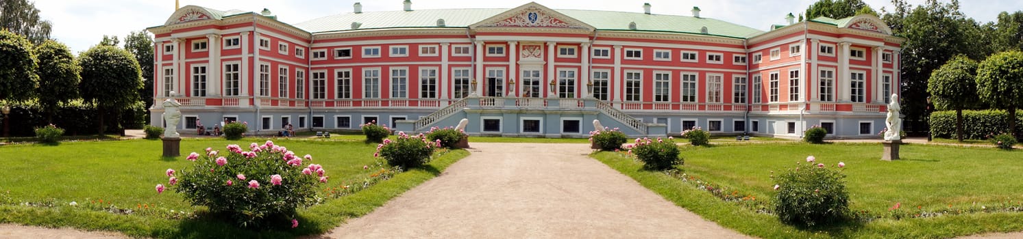 Panorama Palace in Kuskovo (Moscow region, Russia)                               