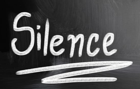 silence concept