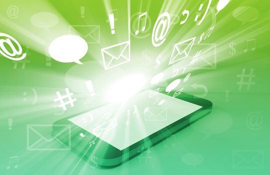 Digital Lifestyle and Entertainment as a 3d Concept